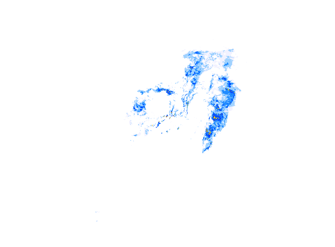 雨レーダー