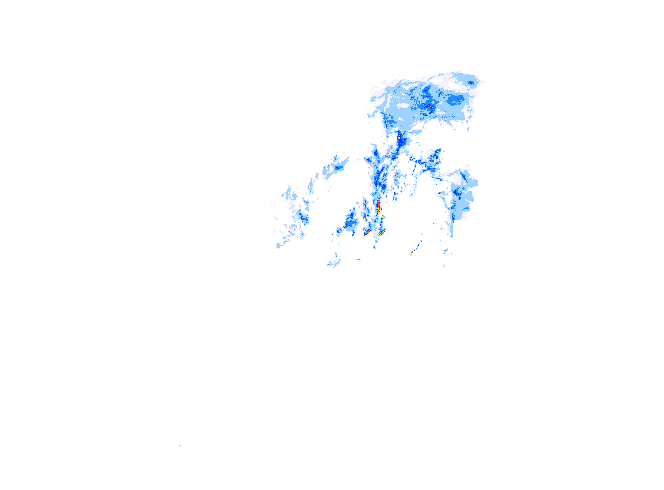 雨レーダー
