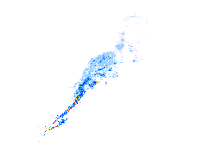 雨レーダー