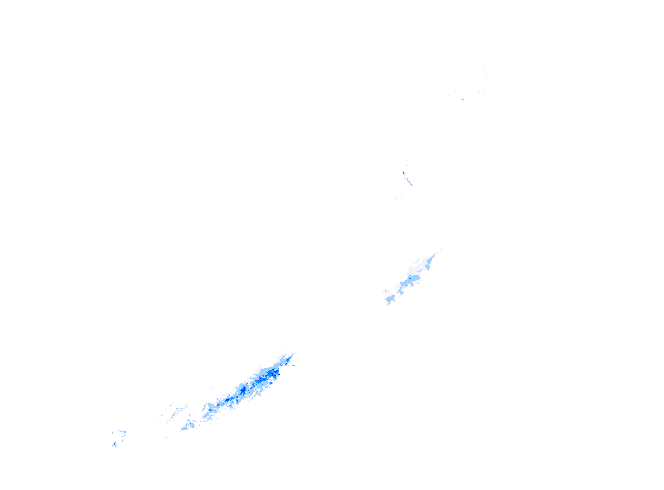 雨レーダー