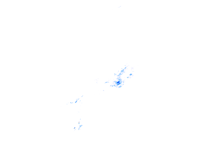 雨レーダー