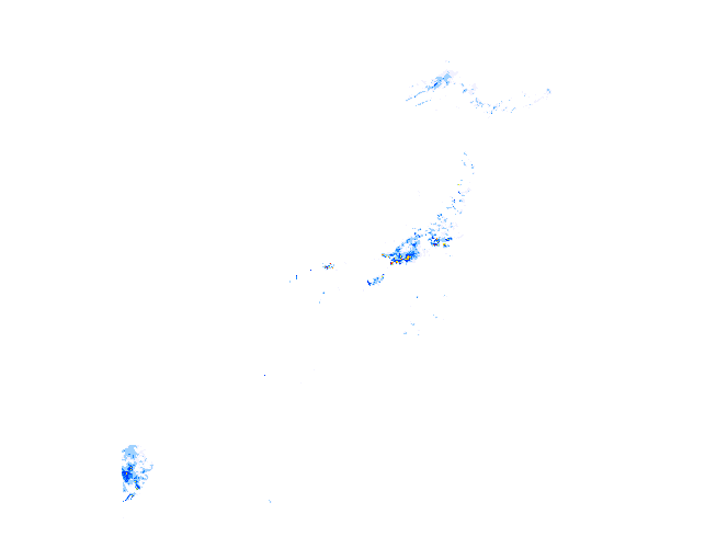 雨レーダー