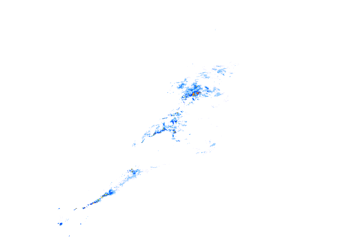 雨レーダー