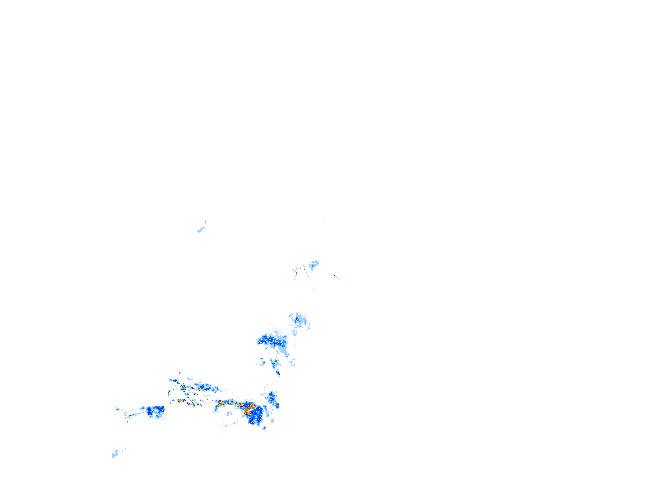 雨レーダー