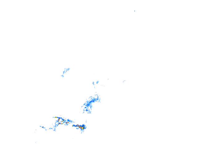 雨レーダー