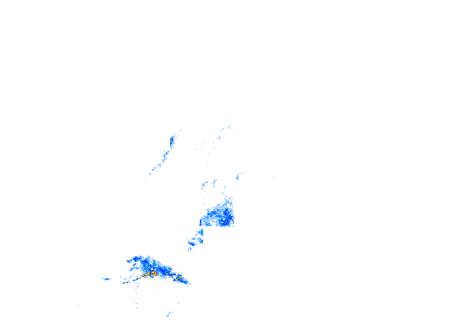 雨レーダー