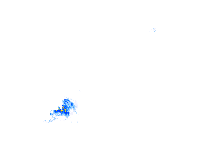 雨レーダー