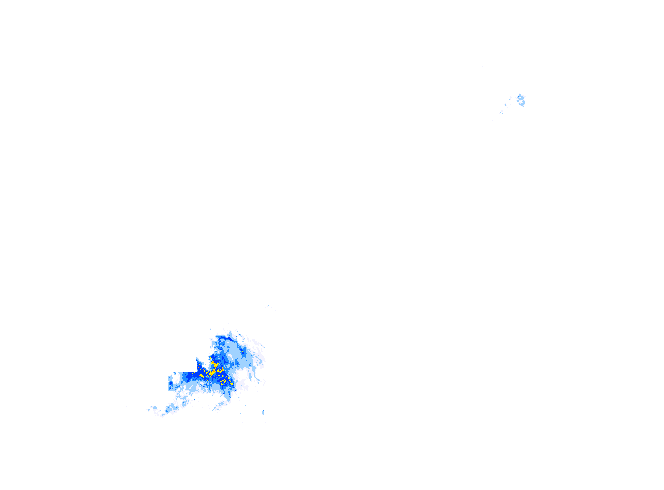 雨レーダー