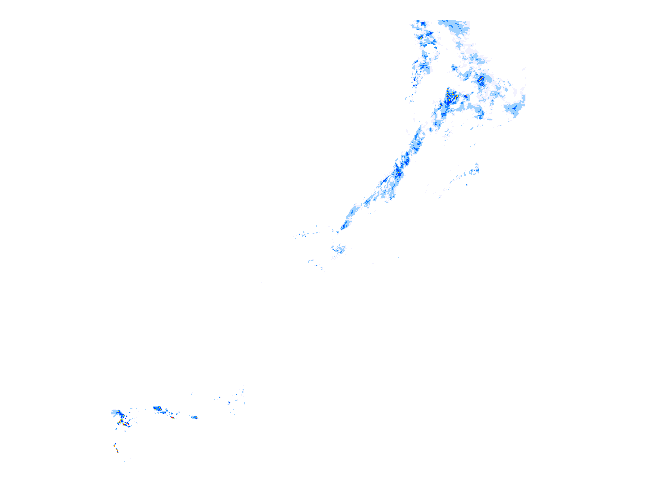 雨レーダー