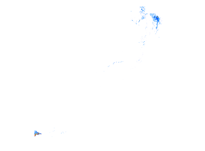 雨レーダー