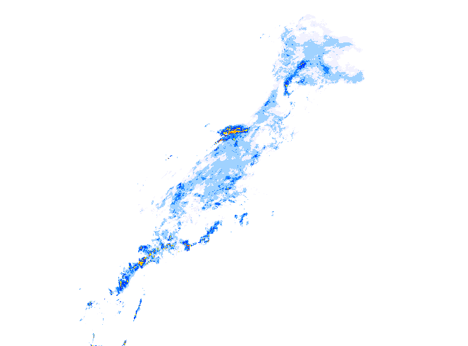 雨レーダー