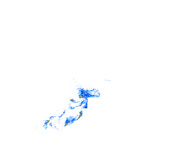 雨レーダー