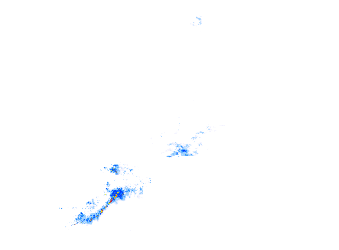 雨レーダー