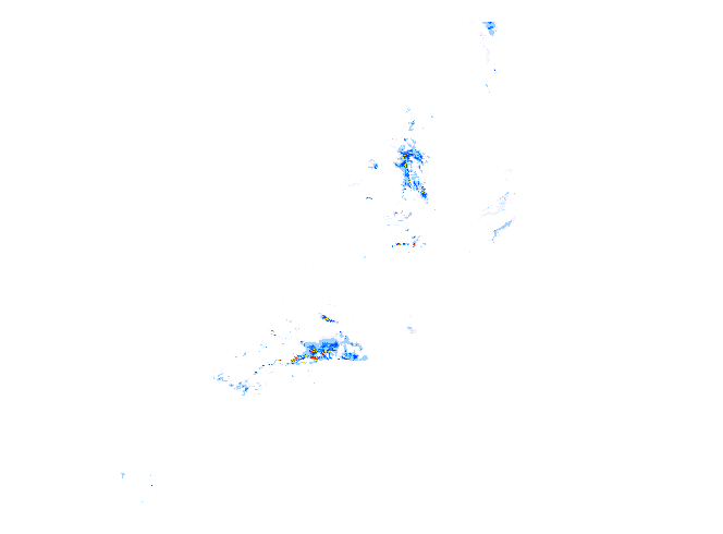 雨レーダー