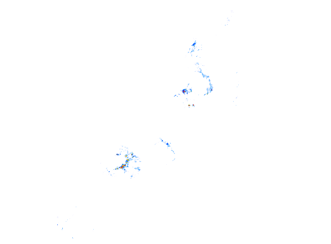 雨レーダー