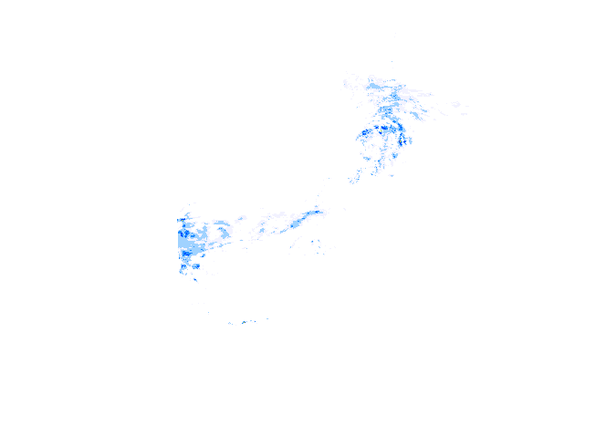 雨レーダー
