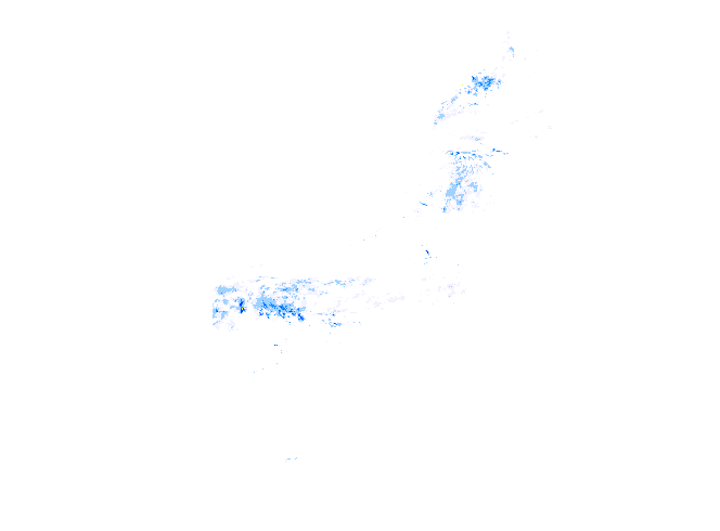 雨レーダー