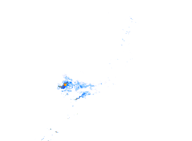 雨レーダー