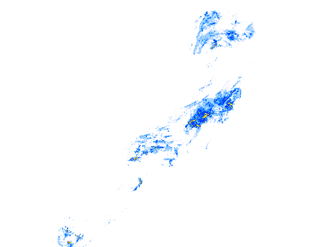 雨レーダー