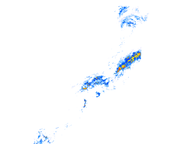 雨レーダー