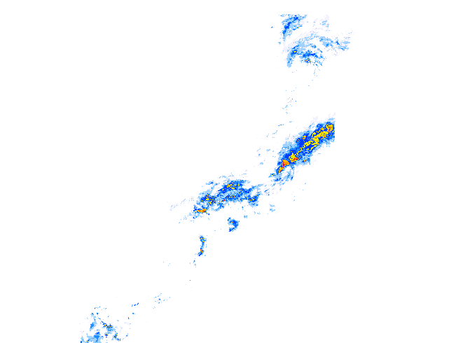 雨レーダー