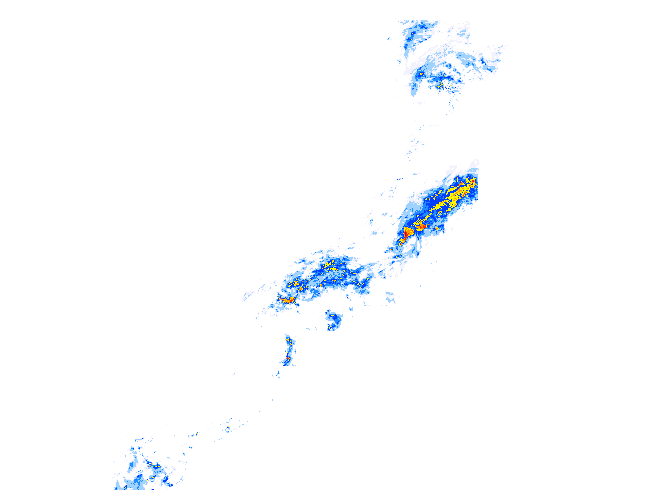 雨レーダー