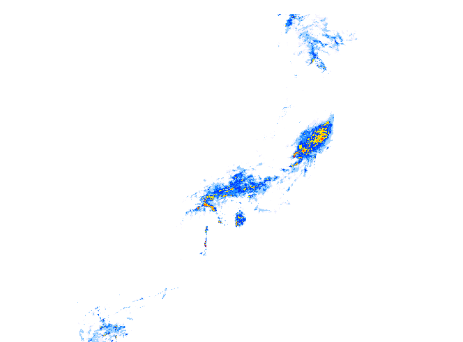 雨レーダー