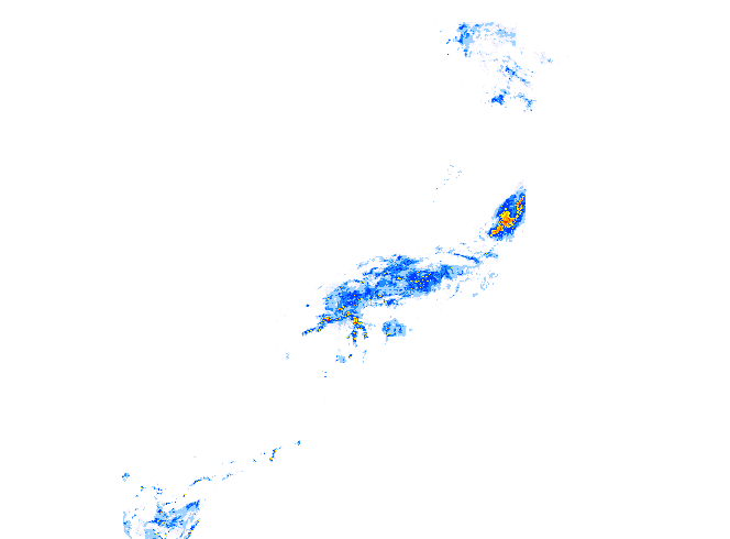 雨レーダー