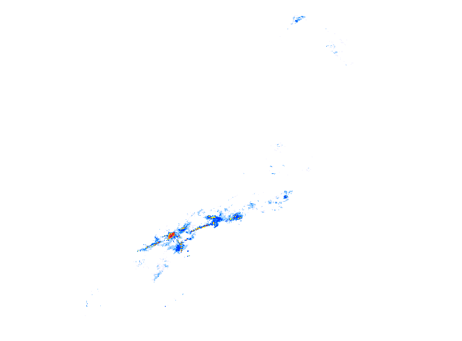 雨レーダー