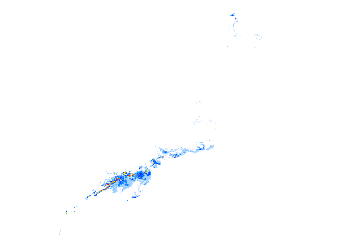雨レーダー