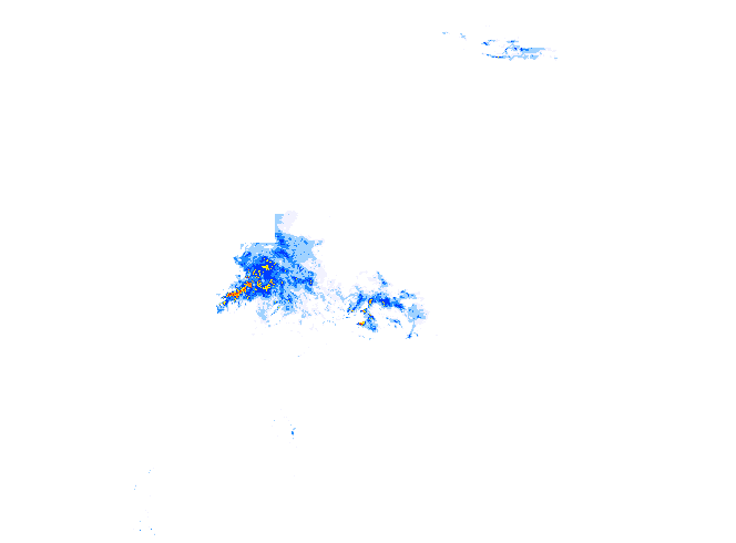 雨レーダー