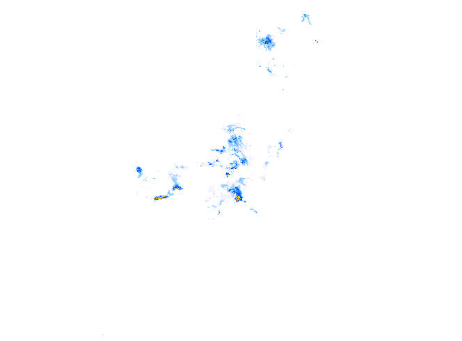 雨レーダー