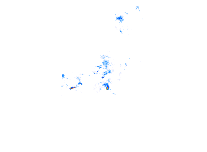 雨レーダー
