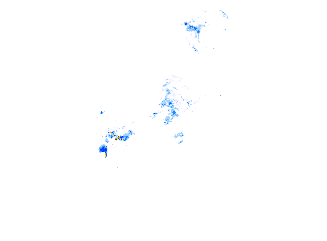 雨レーダー