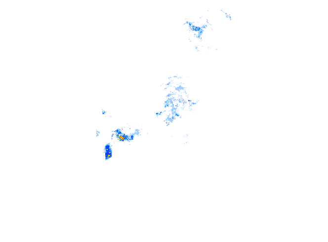 雨レーダー