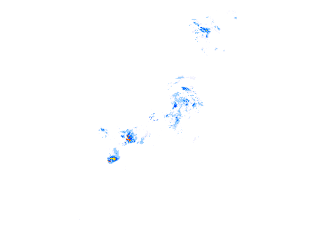 雨レーダー