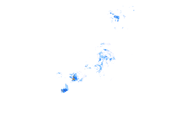 雨レーダー