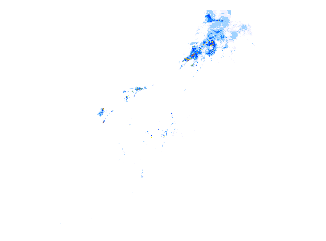 雨レーダー