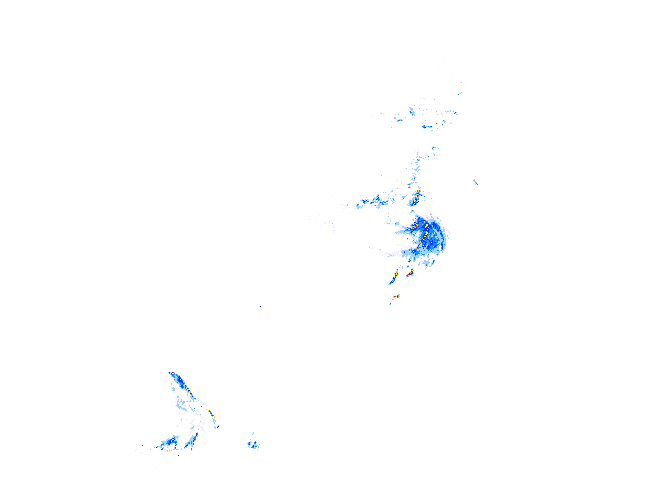 雨レーダー