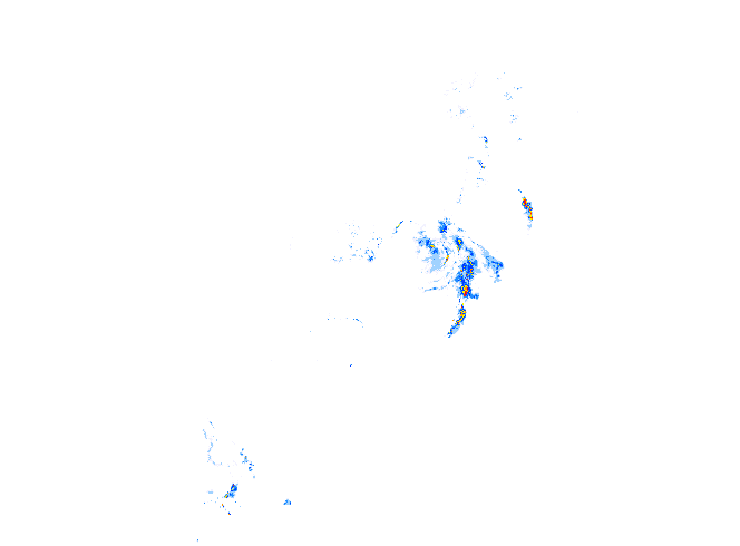 雨レーダー