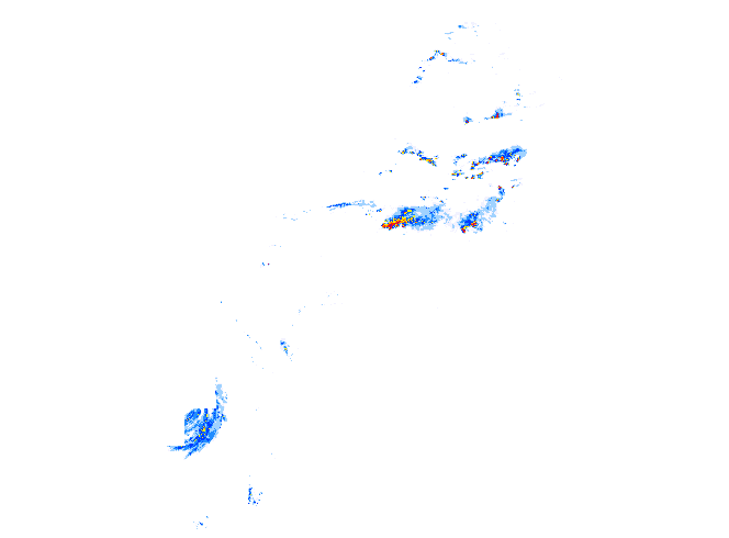 雨レーダー