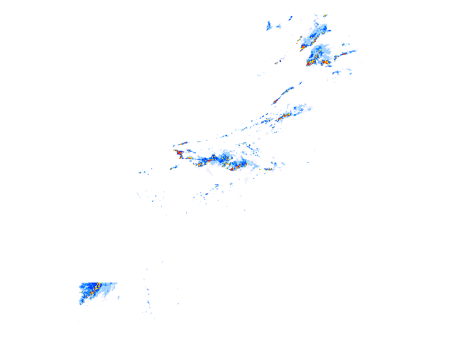 雨レーダー