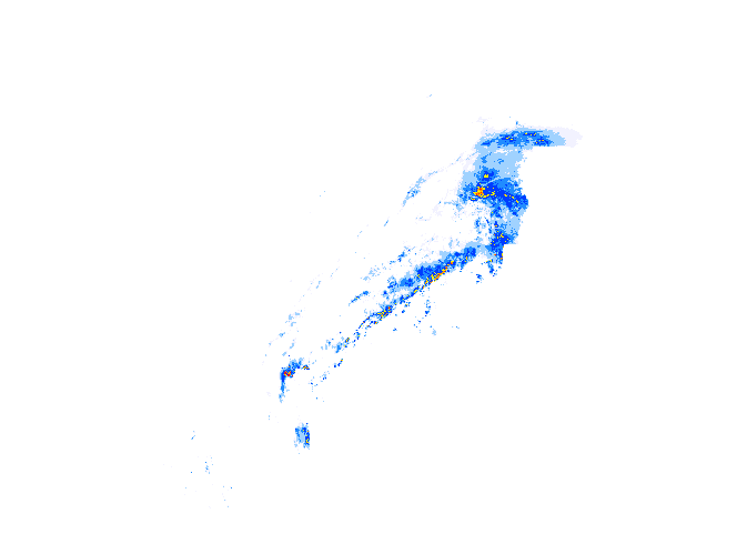 雨レーダー