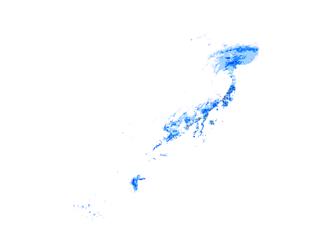 雨レーダー