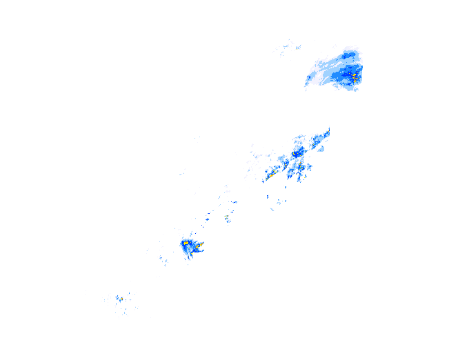 雨レーダー