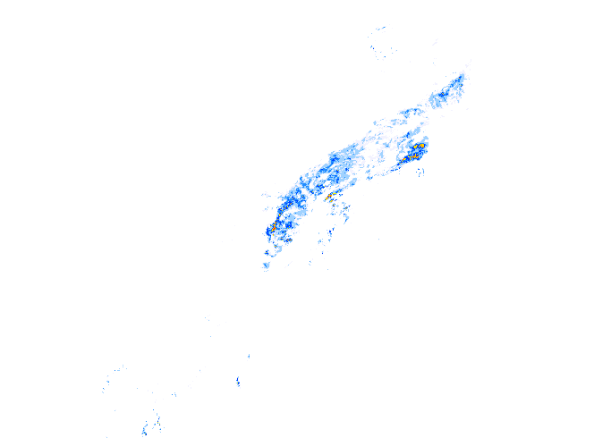 雨レーダー