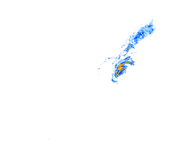 雨レーダー