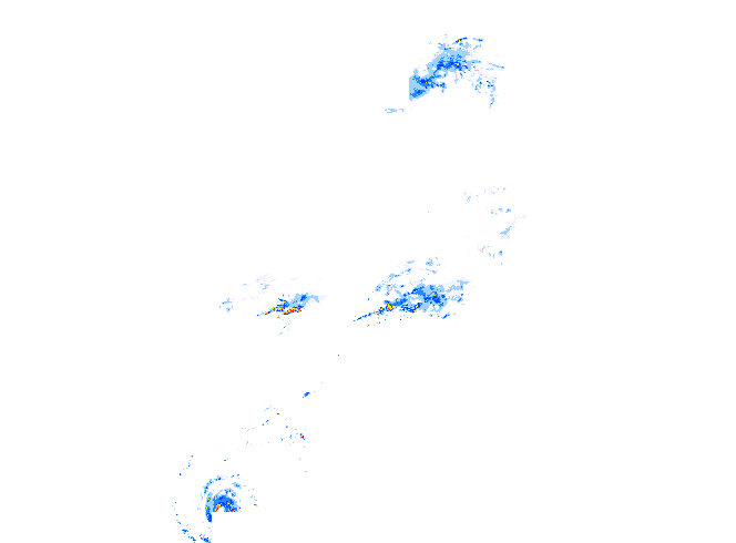 雨レーダー