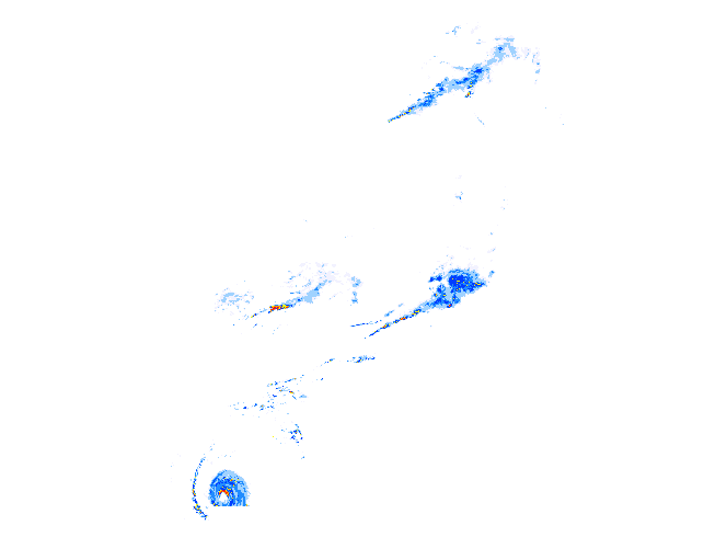 雨レーダー