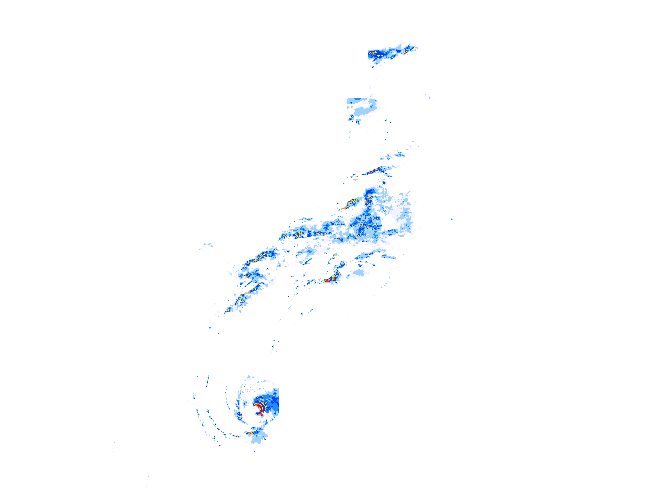雨レーダー